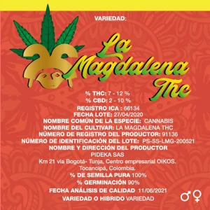 semilla regular la magdalena pack de 3 semillas